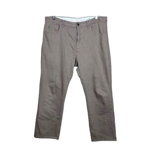 Linksoul Mens Colored Denim 5 Pocket Classic Straight Leg Pants Size 35x30 Brown